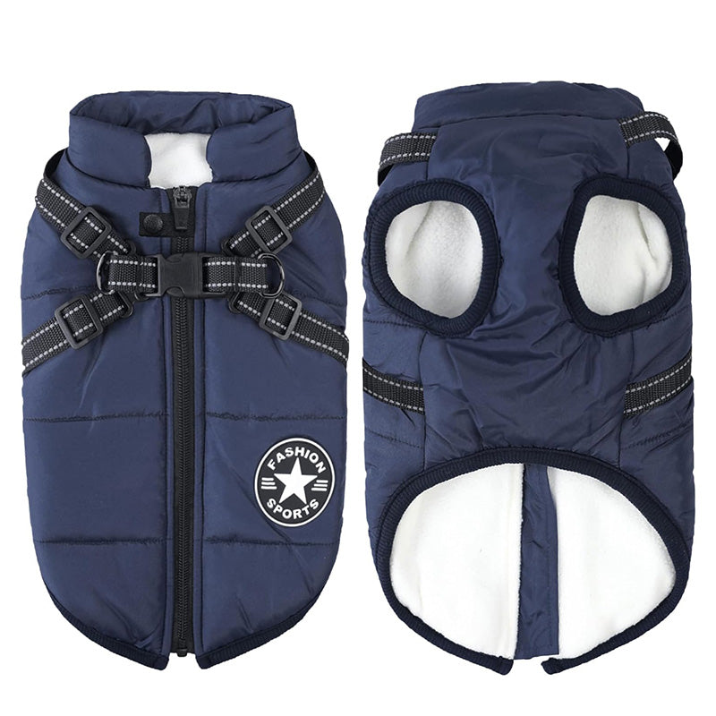 Veste Chien Imperméable Harnais Intégré
