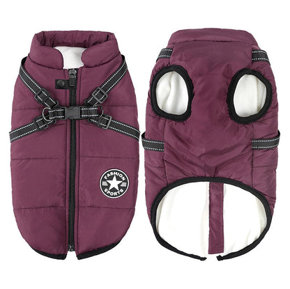Veste Chien Imperméable Harnais Intégré