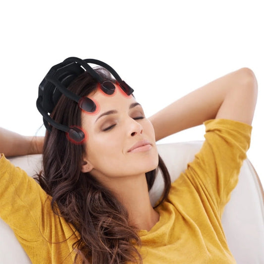 Masseur Crânien Électrique Bluetooth Vibrant