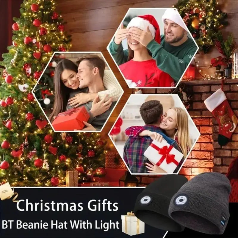 Bonnet Connecté – LED Rechargeable – Bluetooth