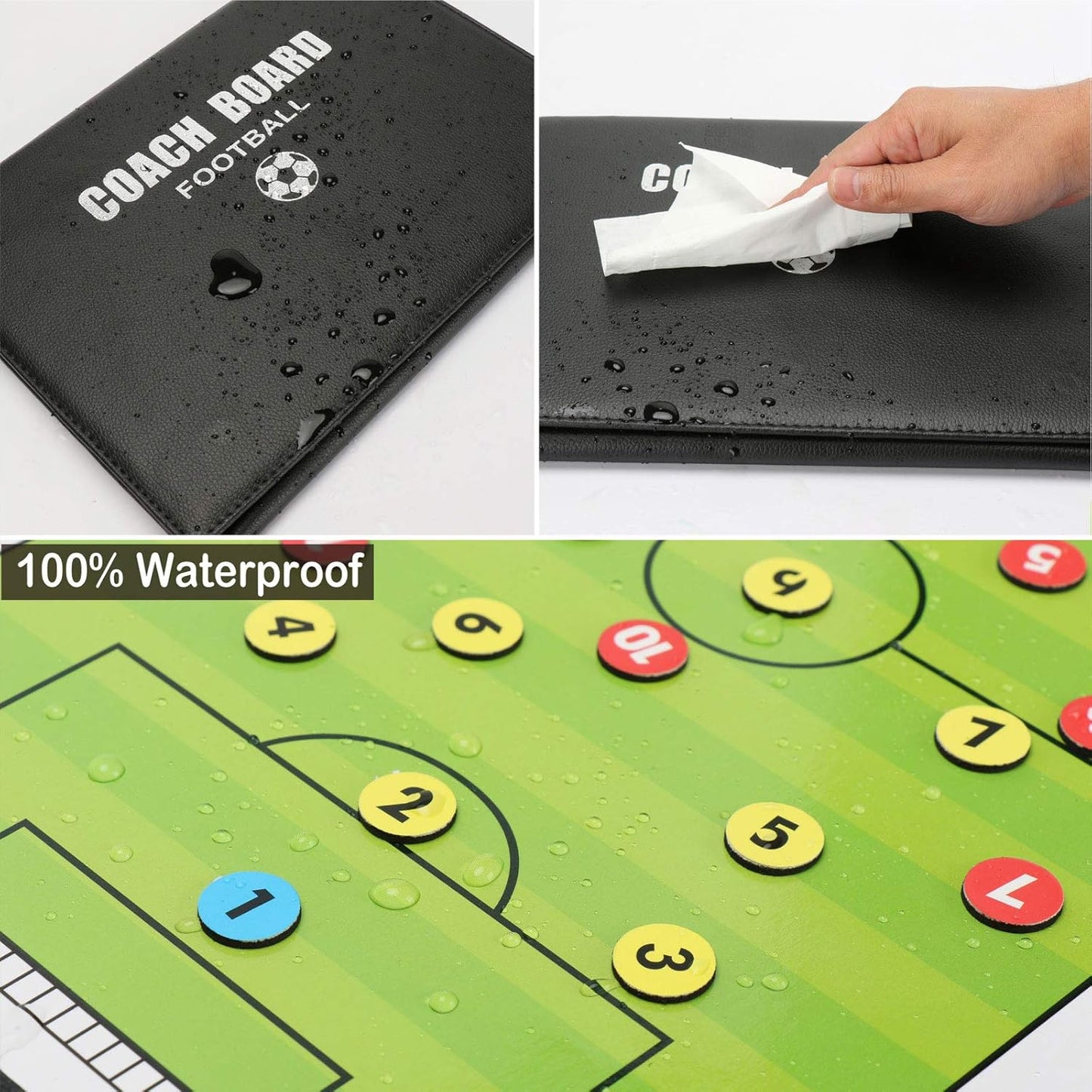 Tableau Tactique Football Magnétique Pliable