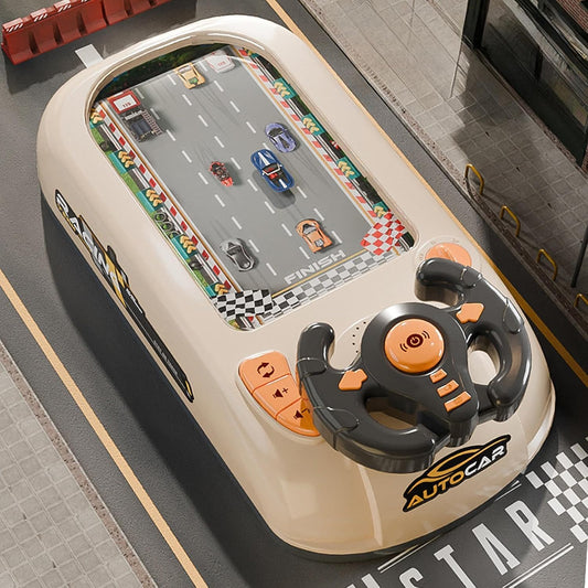 Jeu de Course Enfant – Volant Interactif – Jeu Portable