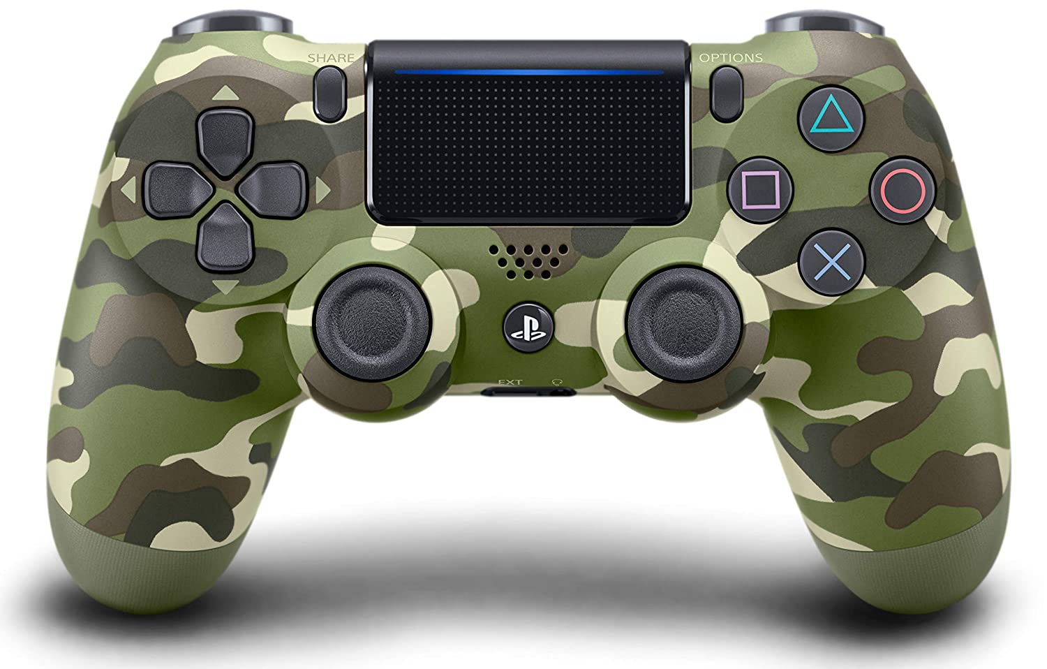 Motif camouflage vert
