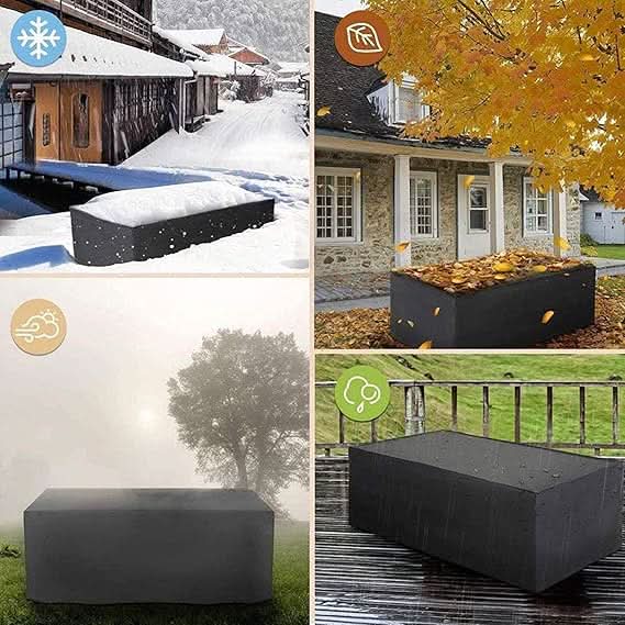 Housse Salon de Jardin – Imperméable – Anti-UV