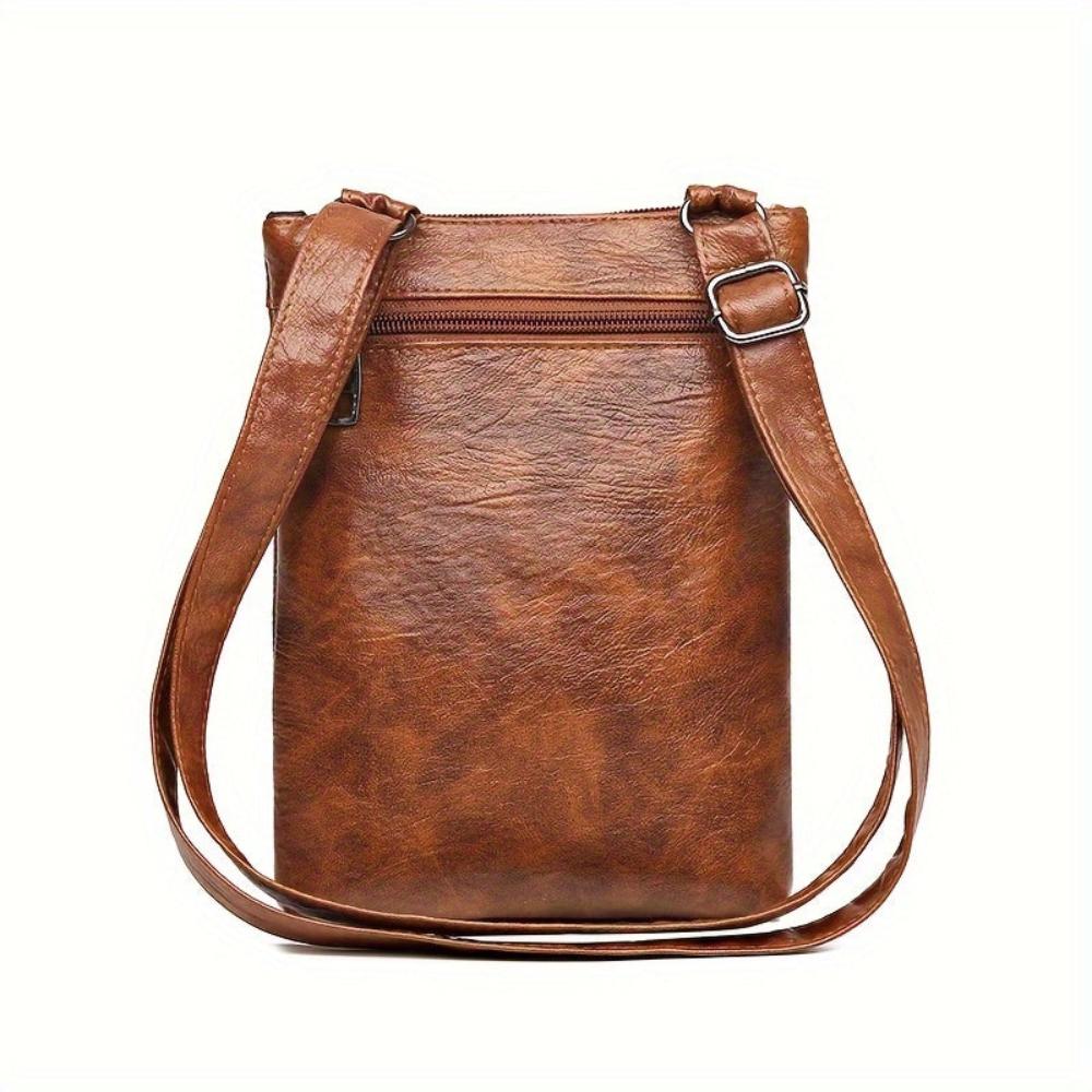 Amélie Bandoulière en Cuir | Sac Bandoulière Compact pour Femme