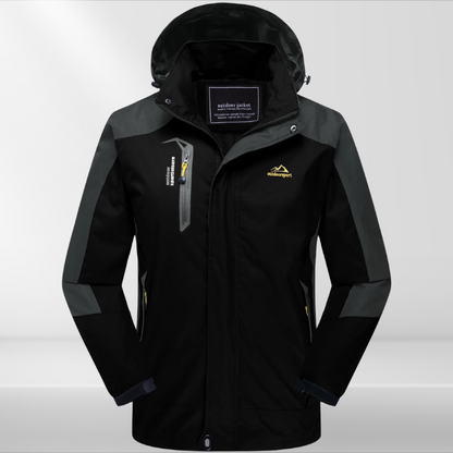 Veste de Randonnée Imperméable – Capuche Réglable – Poches Zippées