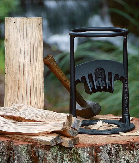 Fendeuse à Bois Manuelle – Acier – Pour Bûches