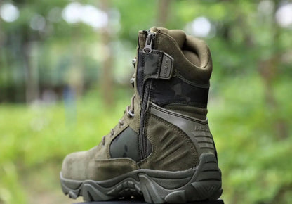 Bottes Tactiques – Semelle Antidérapante – Tige Montante