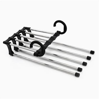 WardrobePro 5-in-1 Cintre à Pantalon | Organisateur Gain de Place