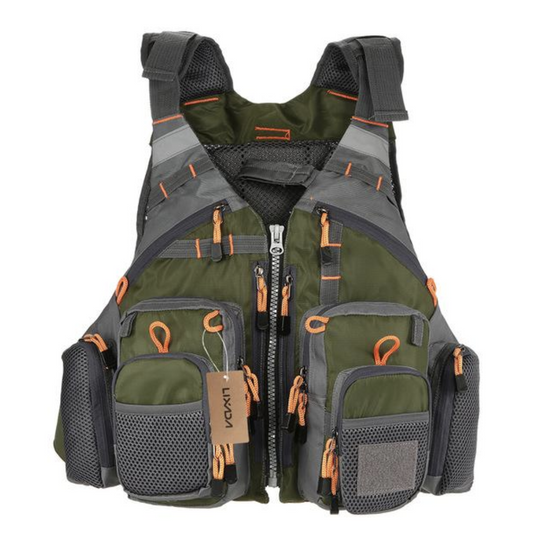 Gilet Flottant Pêche Multi-Poches