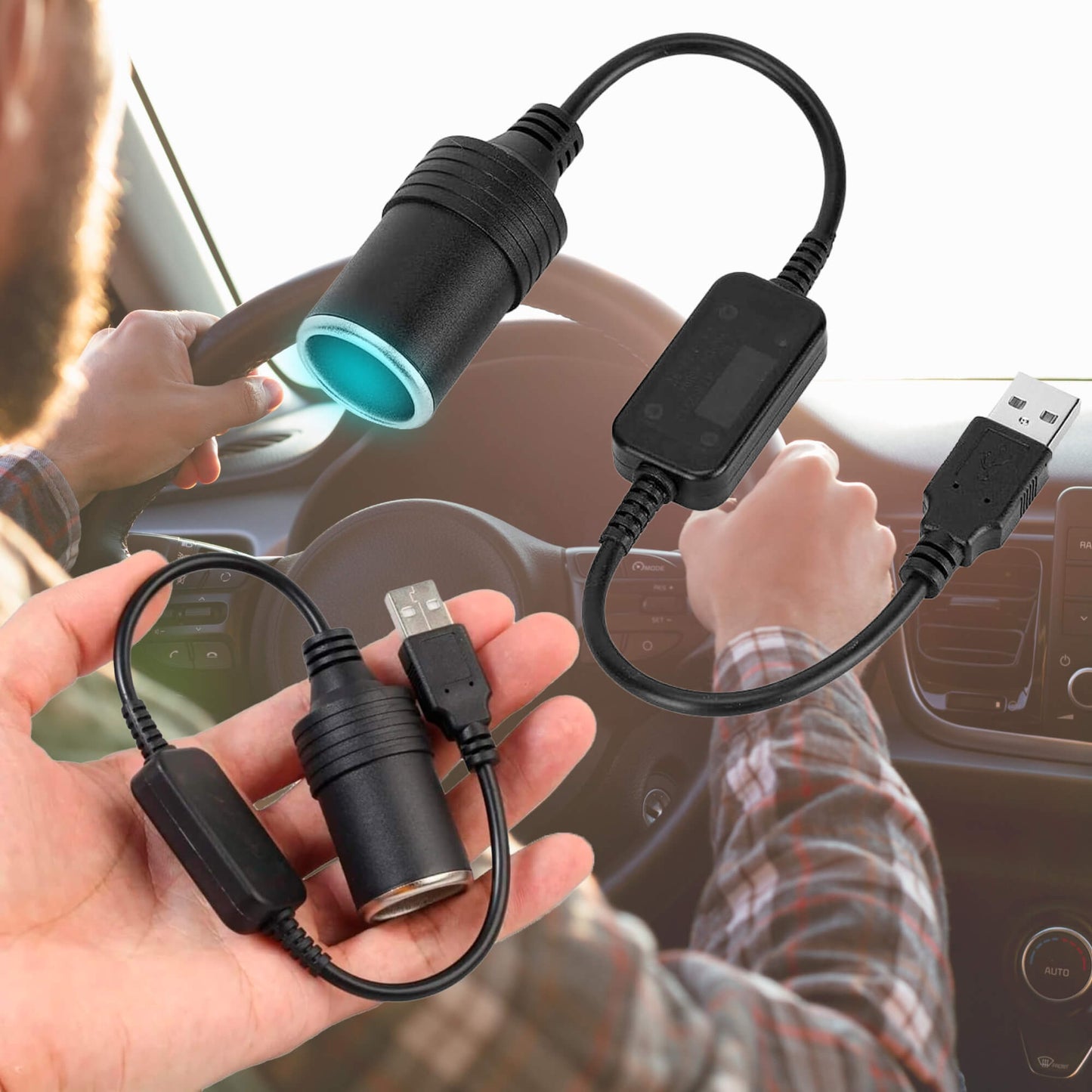 Adaptateur USB vers Prise 12V
