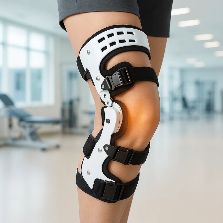 Attelle Décharge Genou Arthrose Ajustable