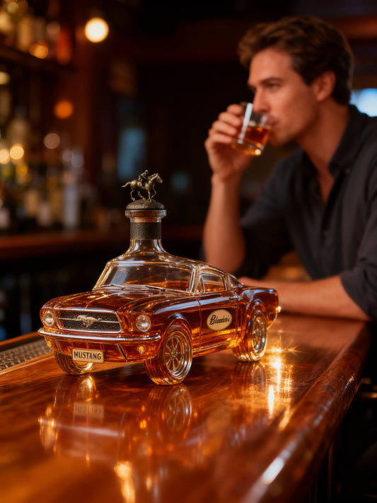 Carafe Whisky Voiture 3D Verre