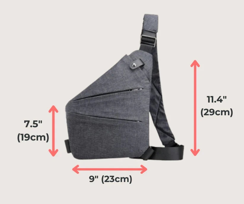 Sac Bandoulière Anti-Vol Urbain