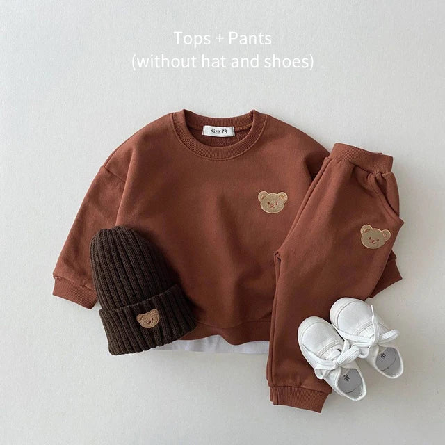 Ensemble Bébé – Molleton – Ours Enfants