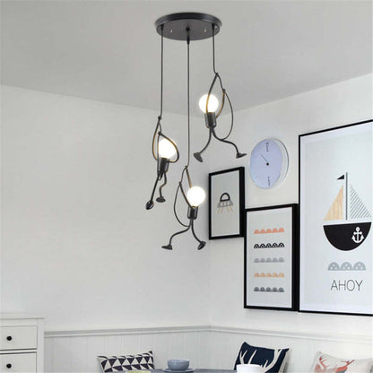 Suspension Luminaire – Forme Personnage – Intérieur