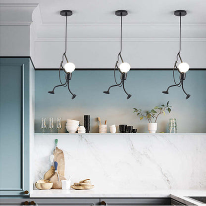 Suspension Luminaire – Forme Personnage – Intérieur
