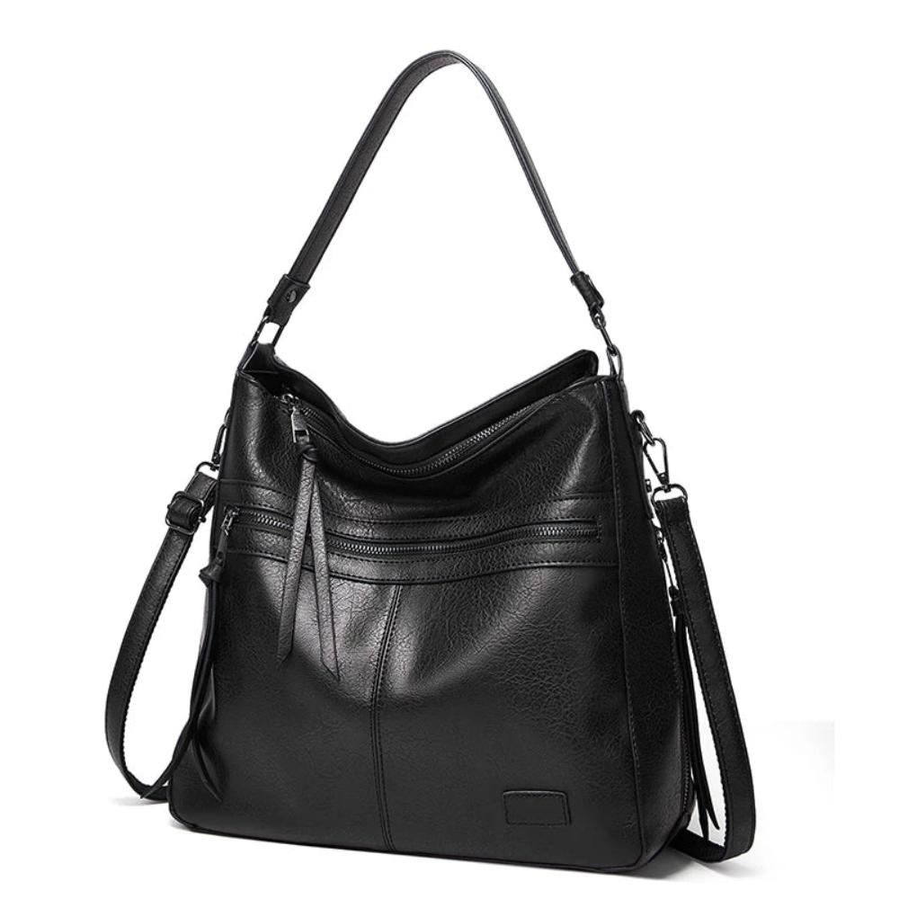 Amélise Sac à Main en Cuir Classique pour Femme | Sac Bandoulière Élégant du Quotidien