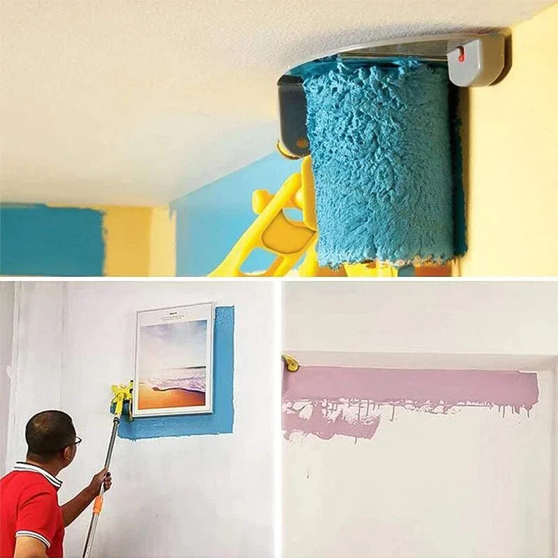 EdgeMaster Rouleau à Peinture | Finition Parfaite Sans Ruban