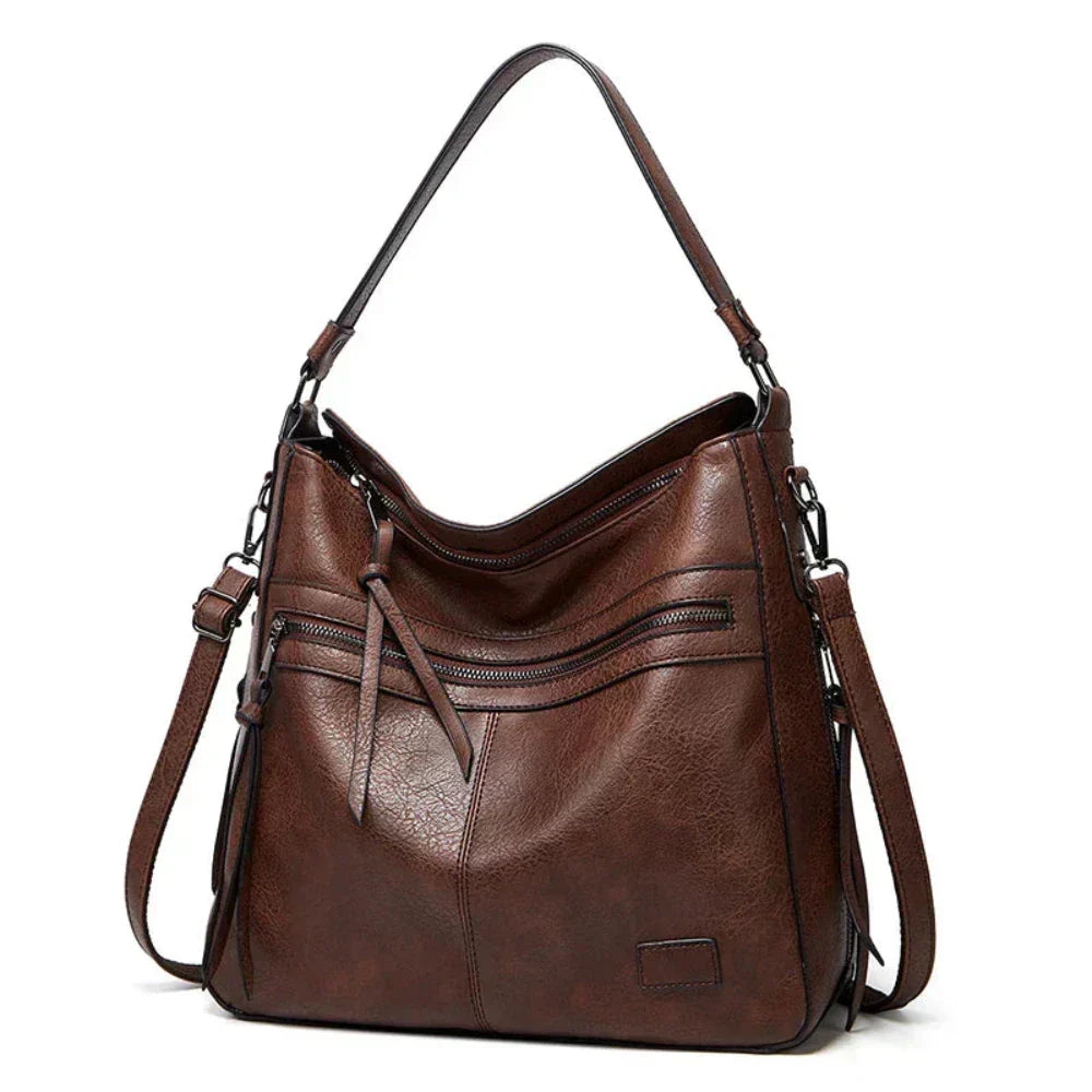 Amélise Sac à Main en Cuir Classique pour Femme | Sac Bandoulière Élégant du Quotidien