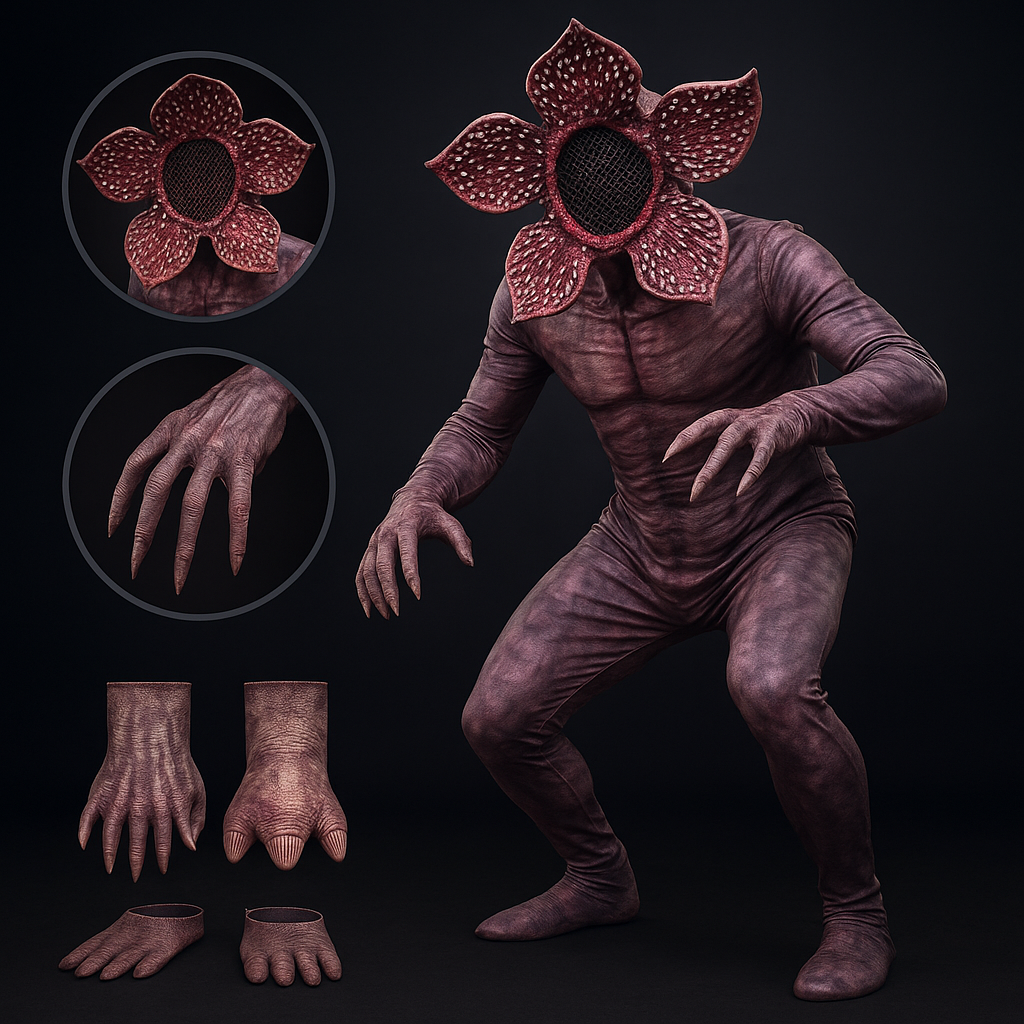 Costume Monstre Horreur Halloween Complet