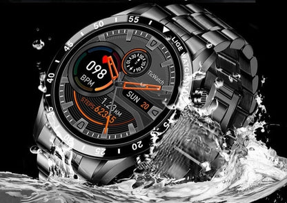 Montre Connectée – Appels Bluetooth – Bracelet Acier