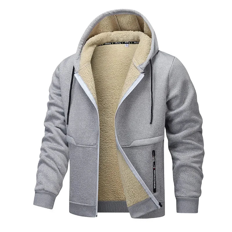Veste Polaire Homme Zippée Capuche