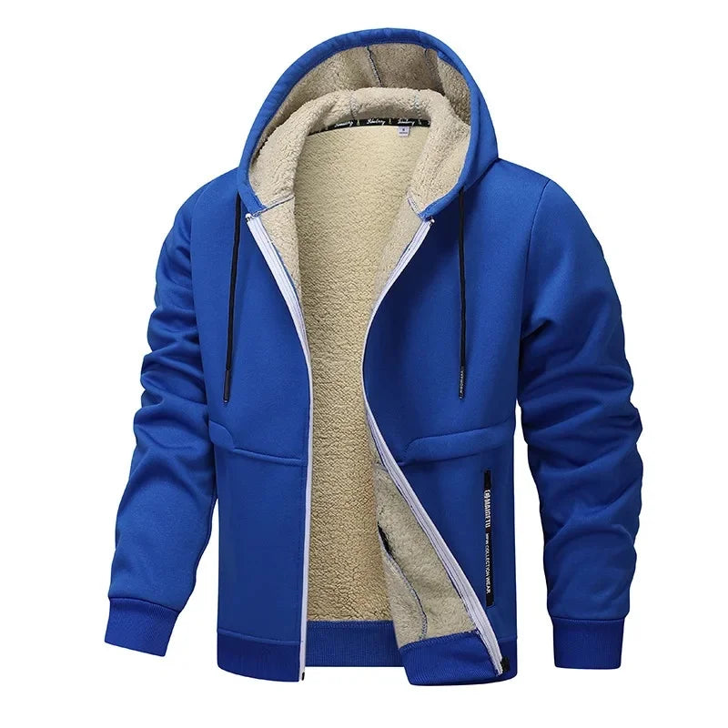 Veste Polaire Homme Zippée Capuche