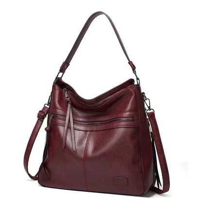Amélise Sac à Main en Cuir Classique pour Femme | Sac Bandoulière Élégant du Quotidien