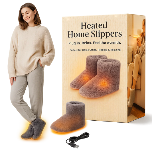 Chaussons Chauffants USB Rechargeables