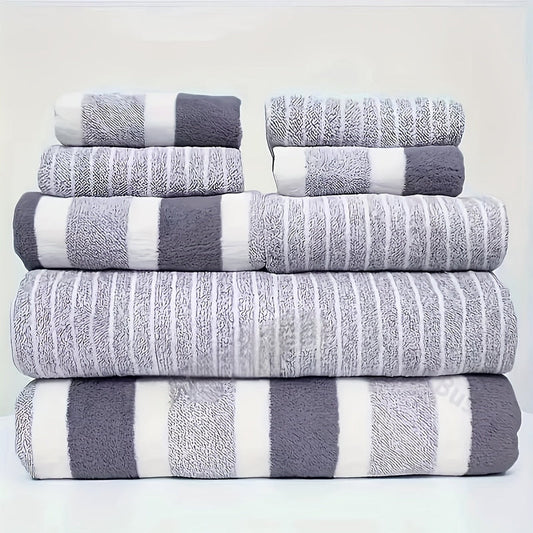 Set 8 Serviettes Bain Ultra Douces