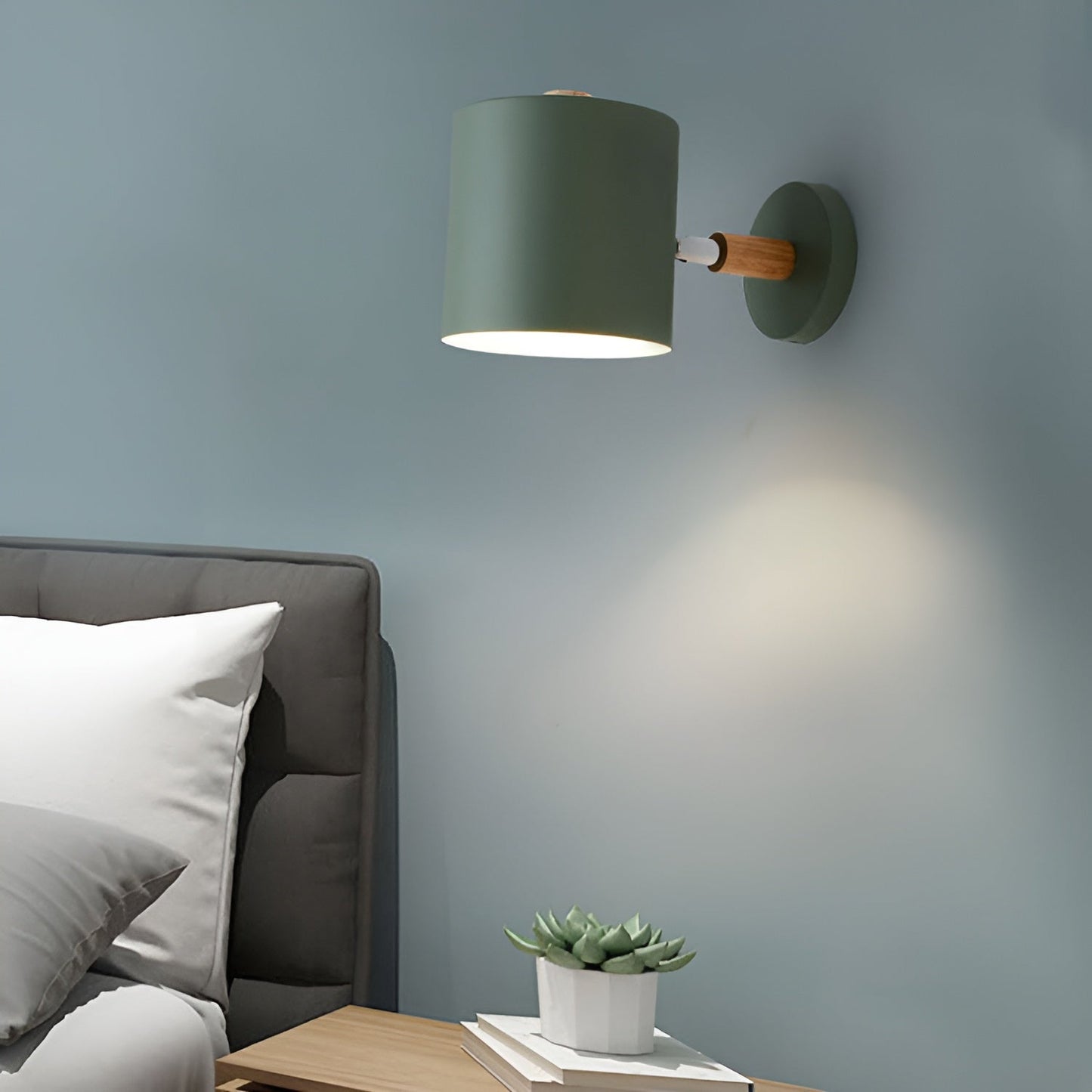 Applique Murale Chambre – Orientable – Abat-jour Métal