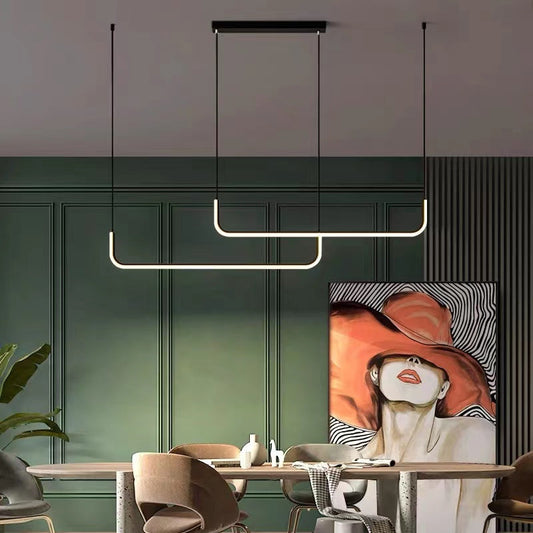 Suspension LED Intérieur – linéaire – métal