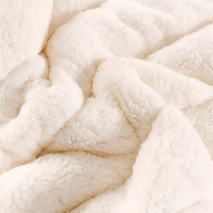 CloudHaven  Couverture Sherpa | Chaleur Ultra-Douce pour Lit et Canapé
