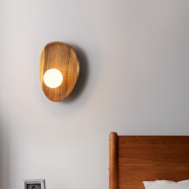 Applique Murale – Bois – Globe