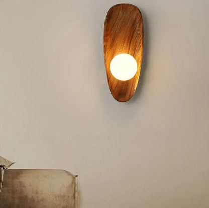 Applique Murale – Bois – Globe