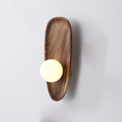 Applique Murale – Bois – Globe