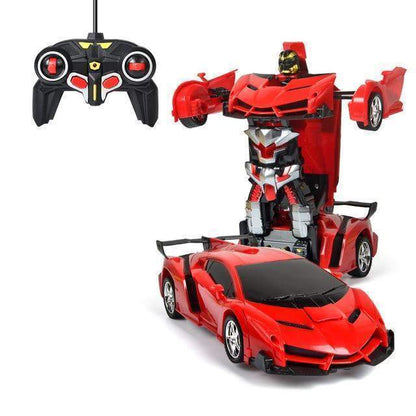 Voiture Télécommandée Transformable Robot