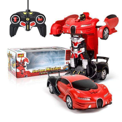 Voiture Télécommandée Transformable Robot