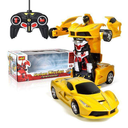 Voiture Télécommandée Transformable Robot