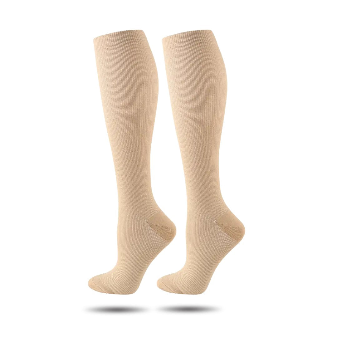 Chaussettes de Compression – Confortables et Ajustées – Pour Circulation Sanguine
