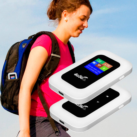 Routeur WiFi 4G Portable Voyage LED