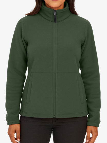 Veste Polaire – Zippée – Col Montant