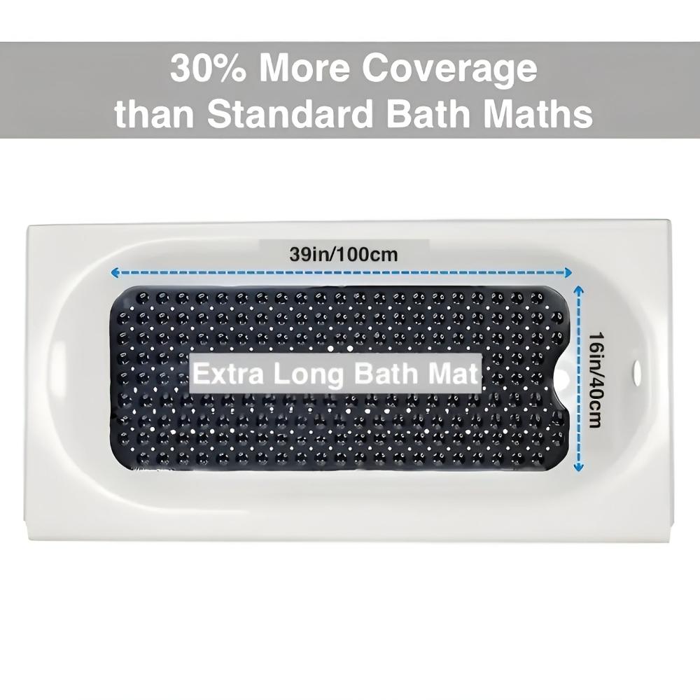 Tapis Baignoire Antidérapant – Ventouses – Bain
