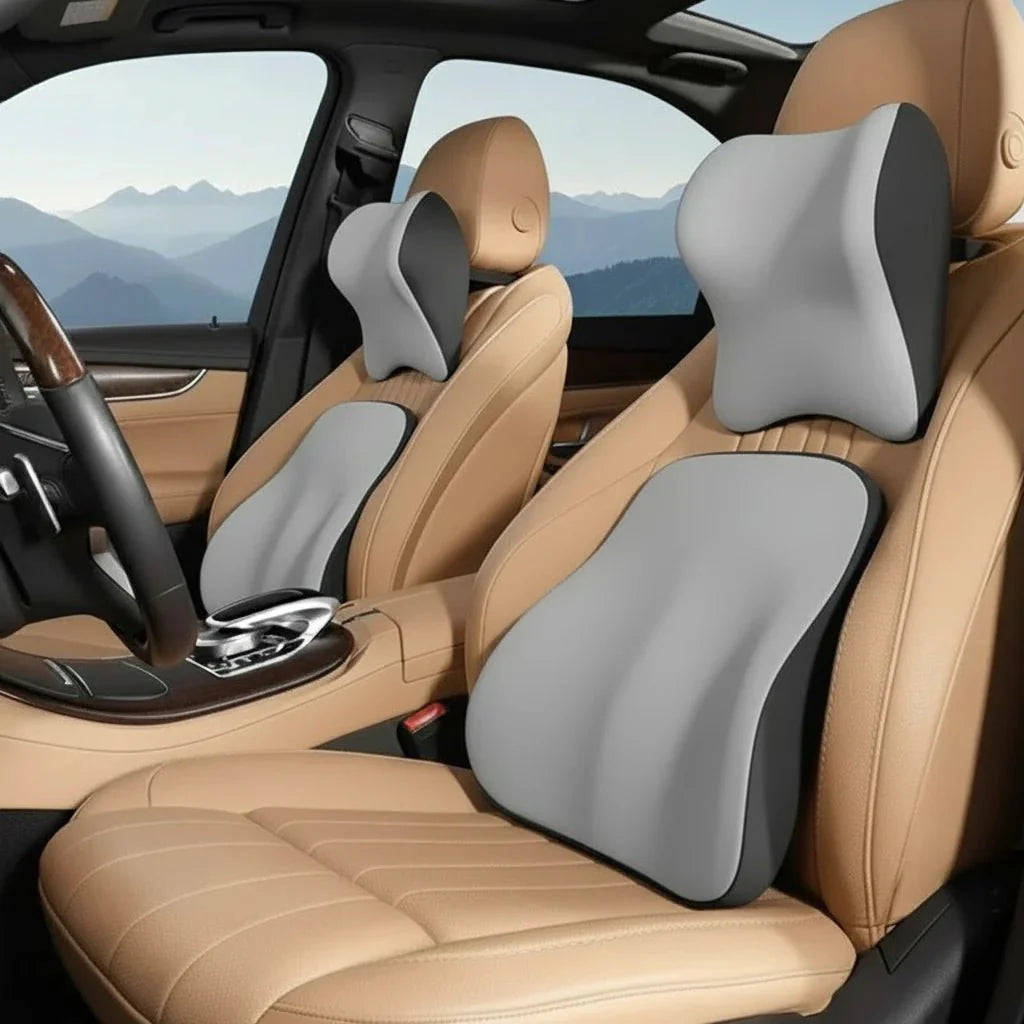 Coussin Lombaire - Mémoire-de-Forme Ergonomique – Voiture