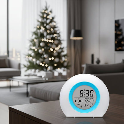 Réveil Lumineux Enfant – Veilleuse LED – Chambre