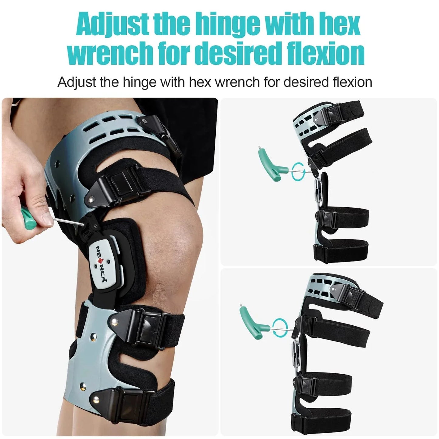 Attelle Décharge Genou Arthrose Ajustable