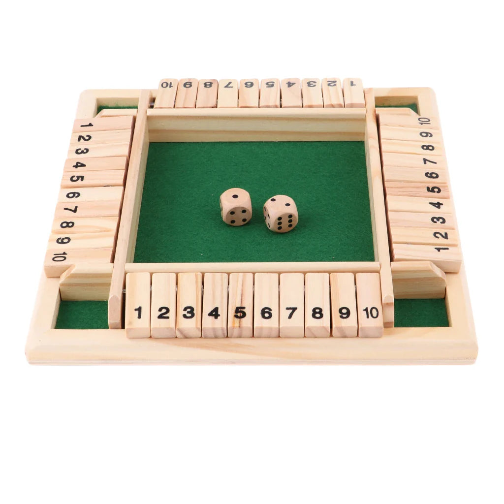 Jeu Bois Familial Calcul Dés