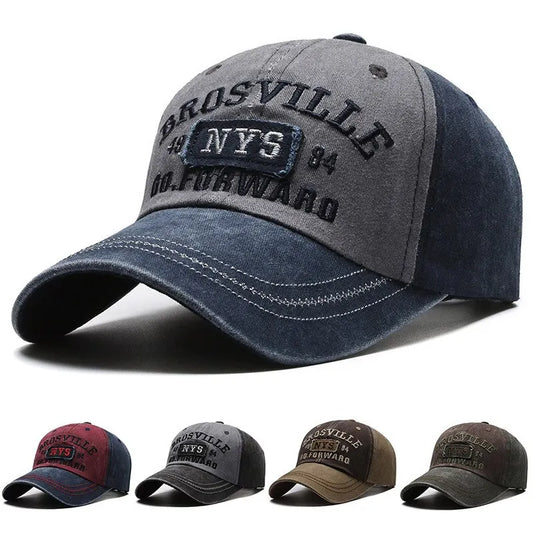 Lavée Casquette Unisexe | Confort Classique en Coton Lavé