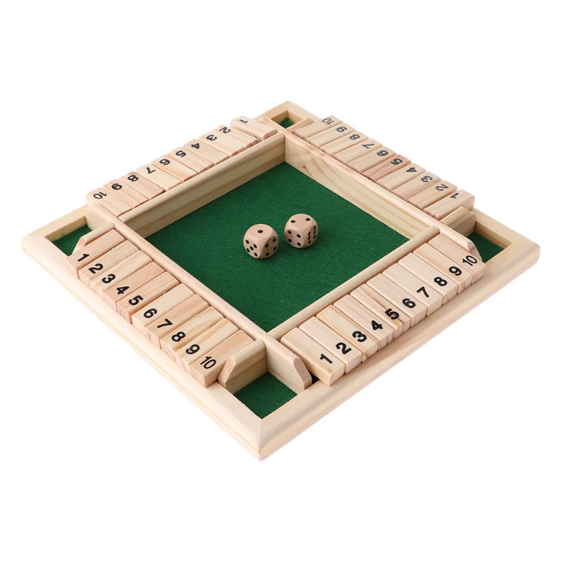 Jeu Bois Familial Calcul Dés